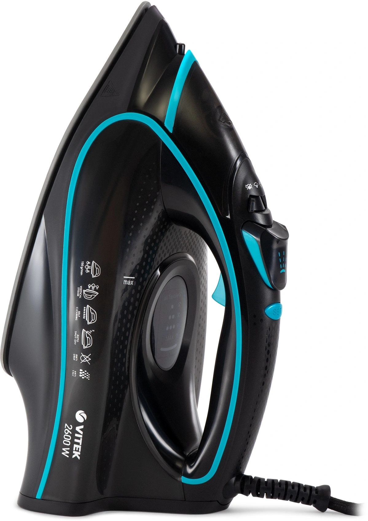 Утюг Vitek VT-8359 2600Вт черный