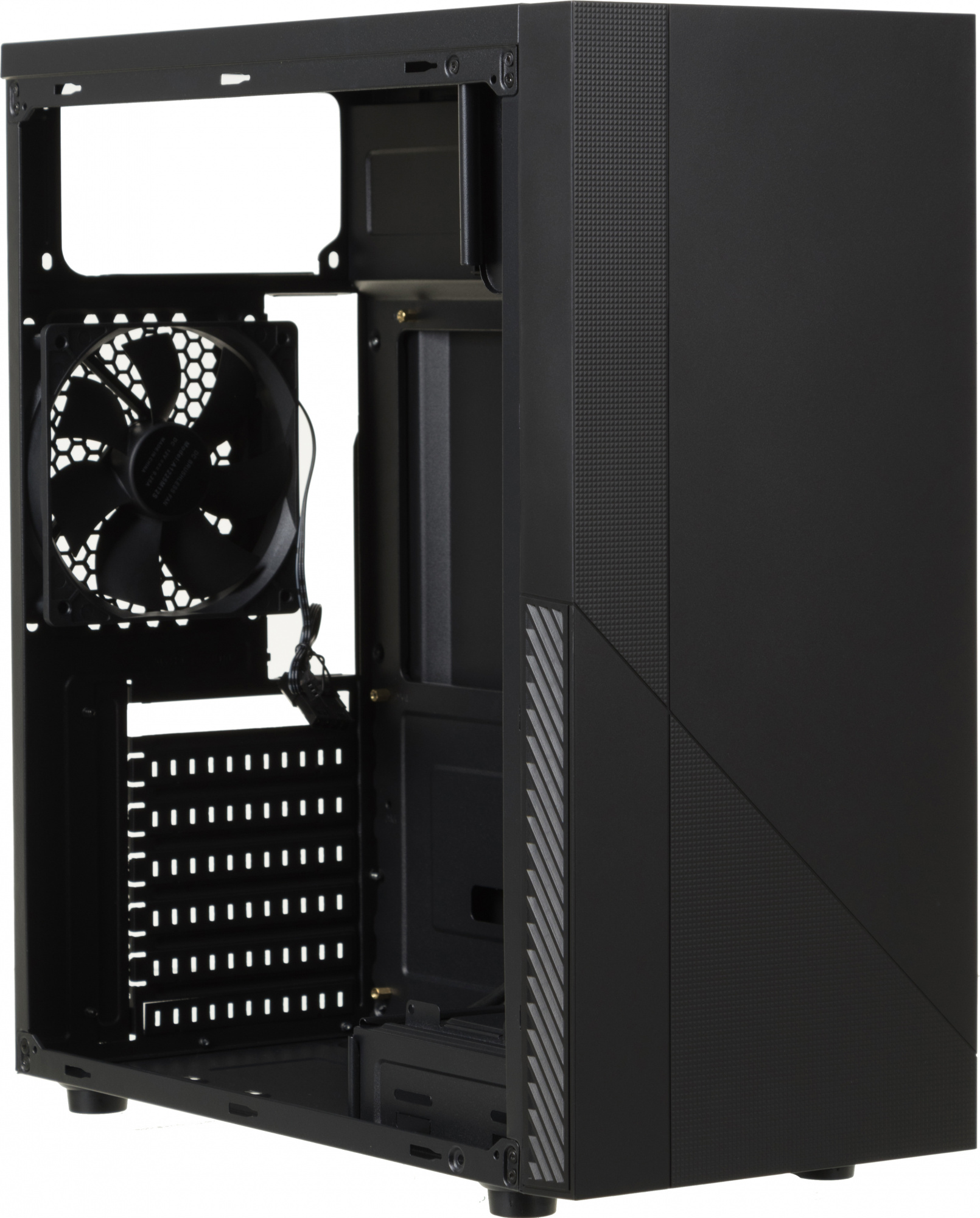 Корпус Accord K-16B черный без БП ATX 6x120mm 2xUSB2.0 1xUSB3.0 audio