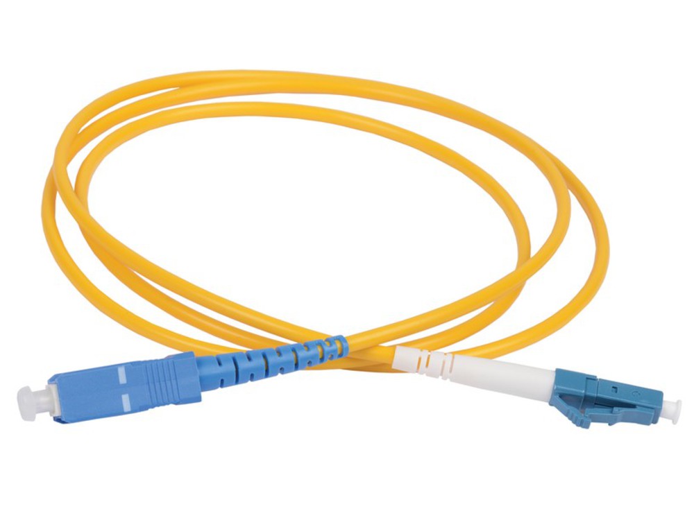 FPC09-LCU-SCU-C1L-2M - Оптический (патч-корд), SM, 9/125 (OS2), LC/UPC-SC/UPC,(simplex),2м, ITK