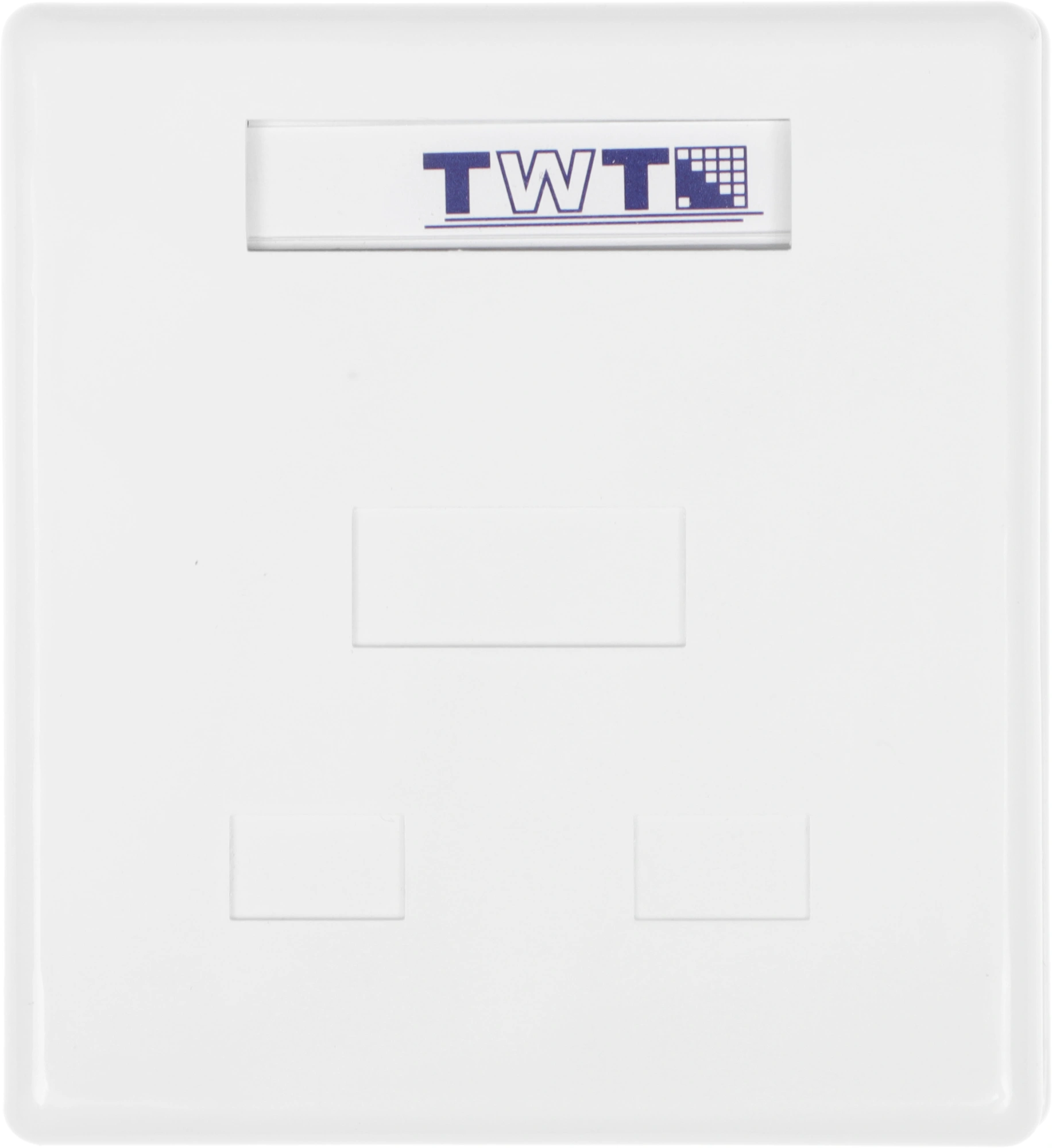 Коробка Lanmaster TWT-SA2-WH настенная 62x67x30мм крышка Keystone ПВХ белый