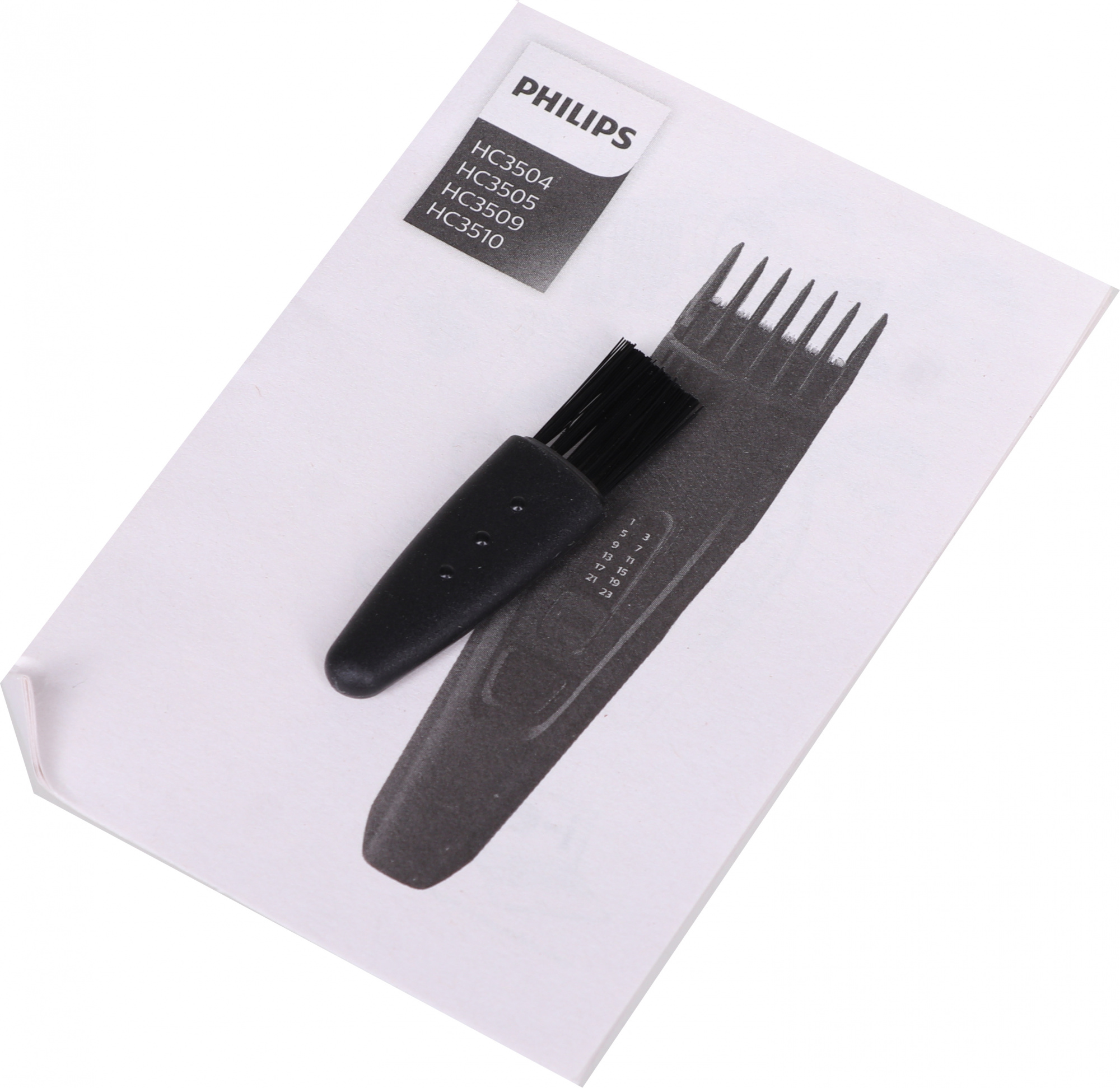Машинка для стрижки Philips HC3505/15 серый/черный (насадок в компл:1шт)