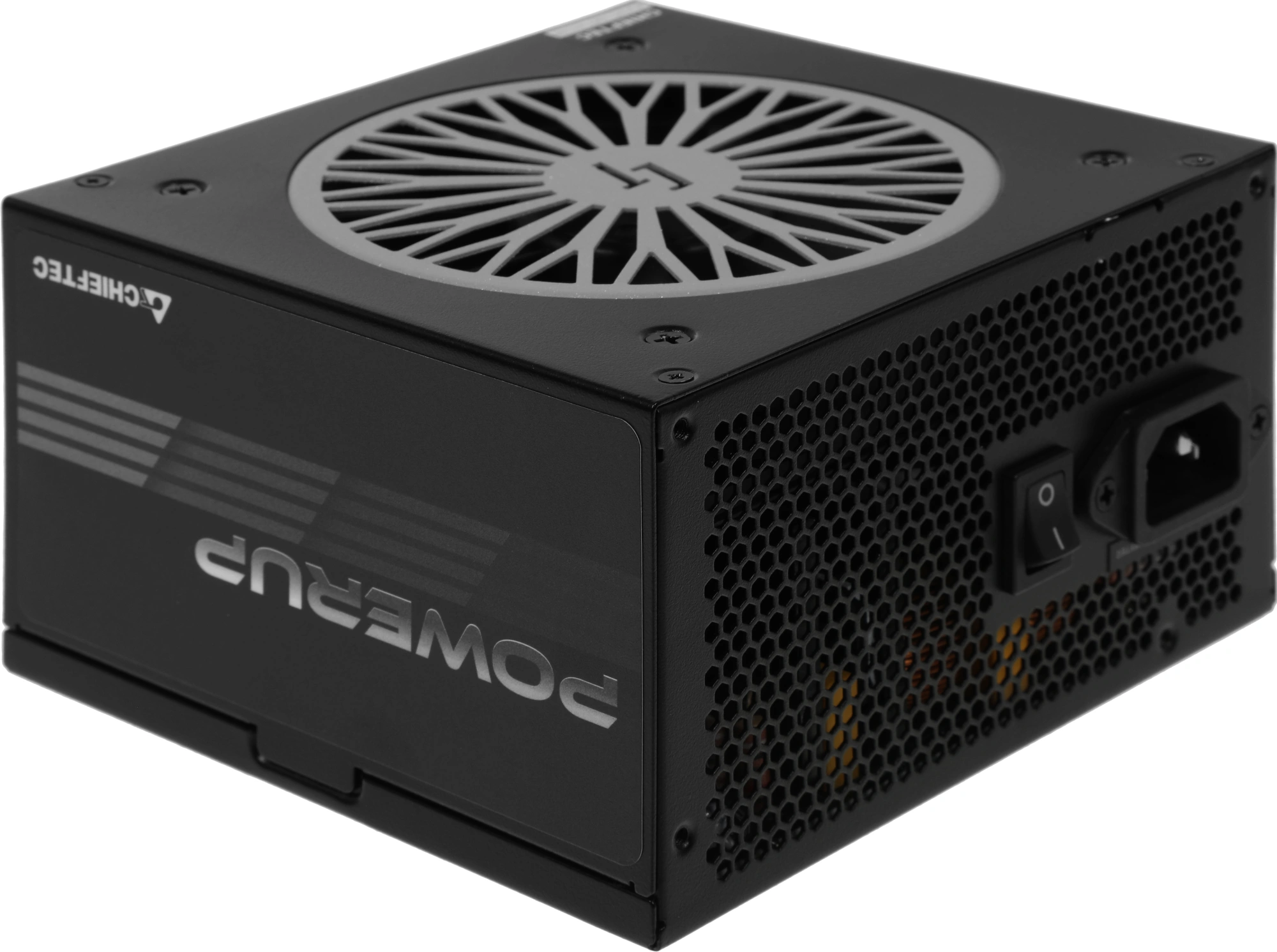 Блок питания Chieftec ATX 650W PowerUp GPX-650FC 80+ gold (20+4pin) APFC 120mm fan 9xSATA Cab Manag RTL