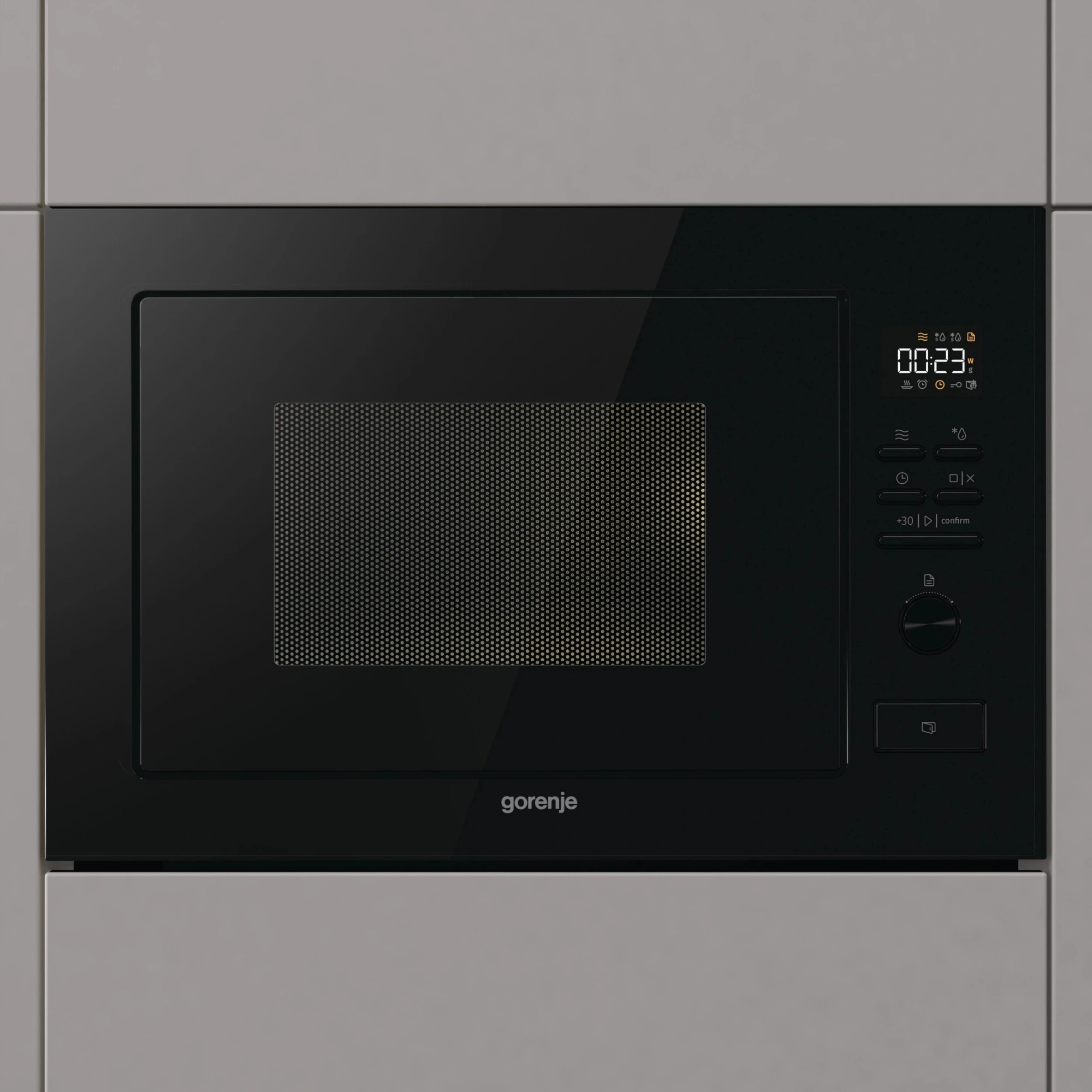Микроволновая печь Gorenje BM251M2BG 25л. 900Вт черный (встраиваемая)