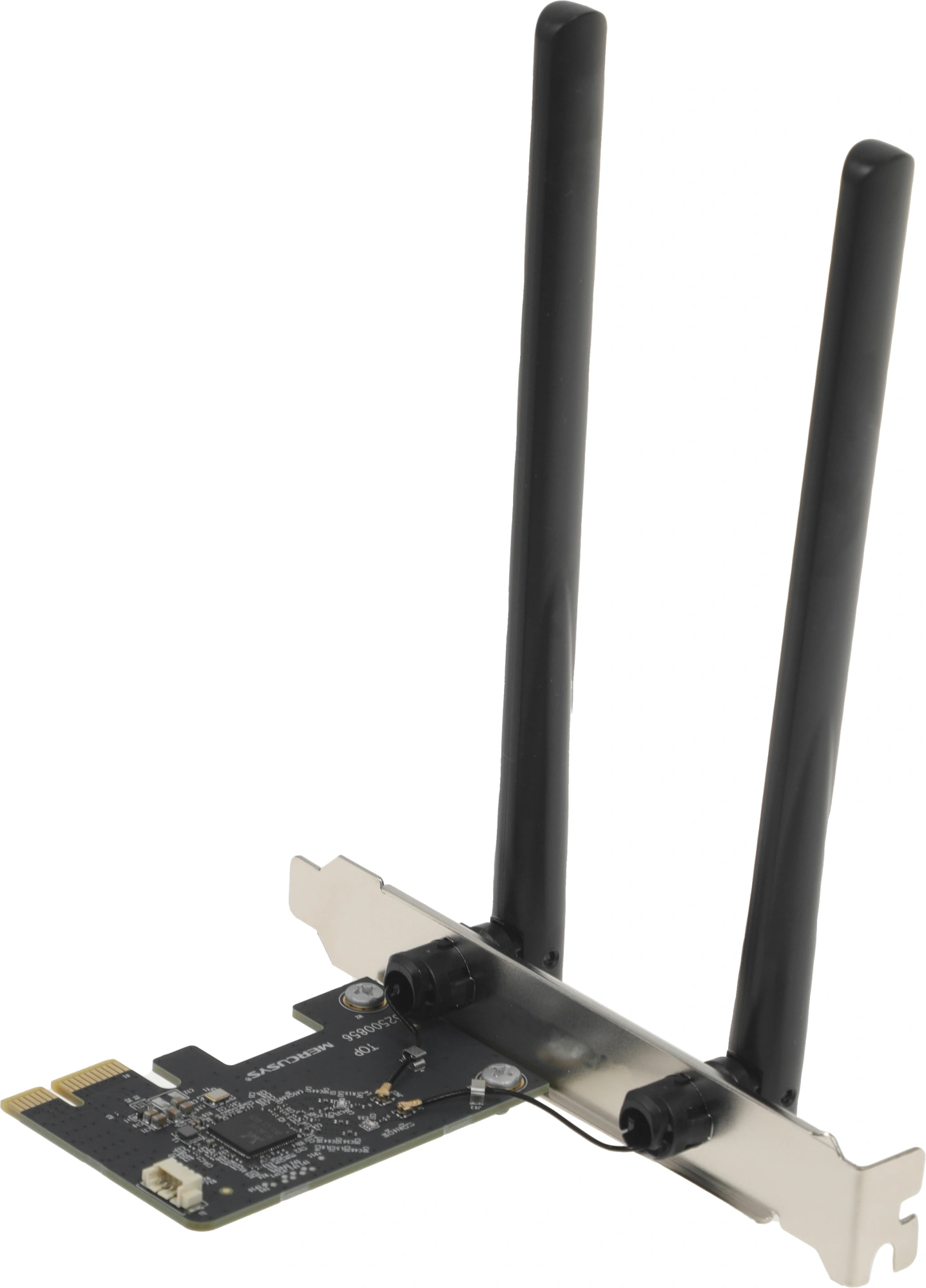 Сетевой адаптер Wi-Fi + Bluetooth Mercusys MA30E AC1200 PCI Express (ант.внеш.несъем.) 2ант.
