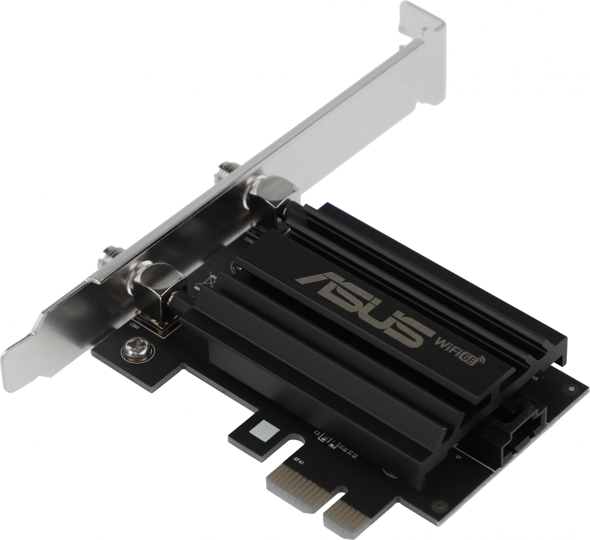 Сетевой адаптер Wi-Fi + Bluetooth Asus PCE-AXE59BT AXE5400 PCI Express x1 2ант.