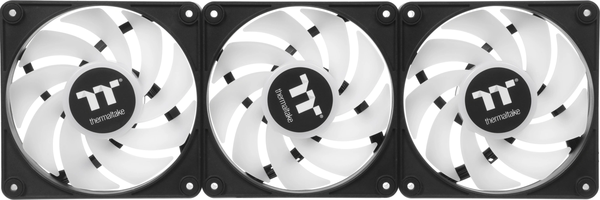 Вентилятор для корпуса Thermaltake CT120 EX Sync Reverse ARGB 120х120x25 черный 4-pin 31.2дБ (упак.:3шт) (CL-F192-PL12SW-A) Ret