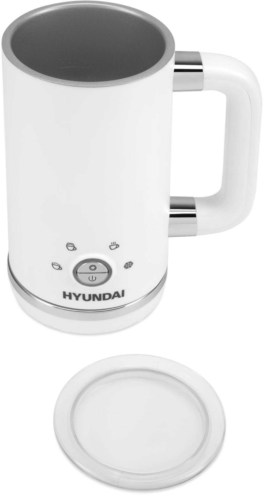 Капучинатор Hyundai HMF-P200 стационар. 300мл белый