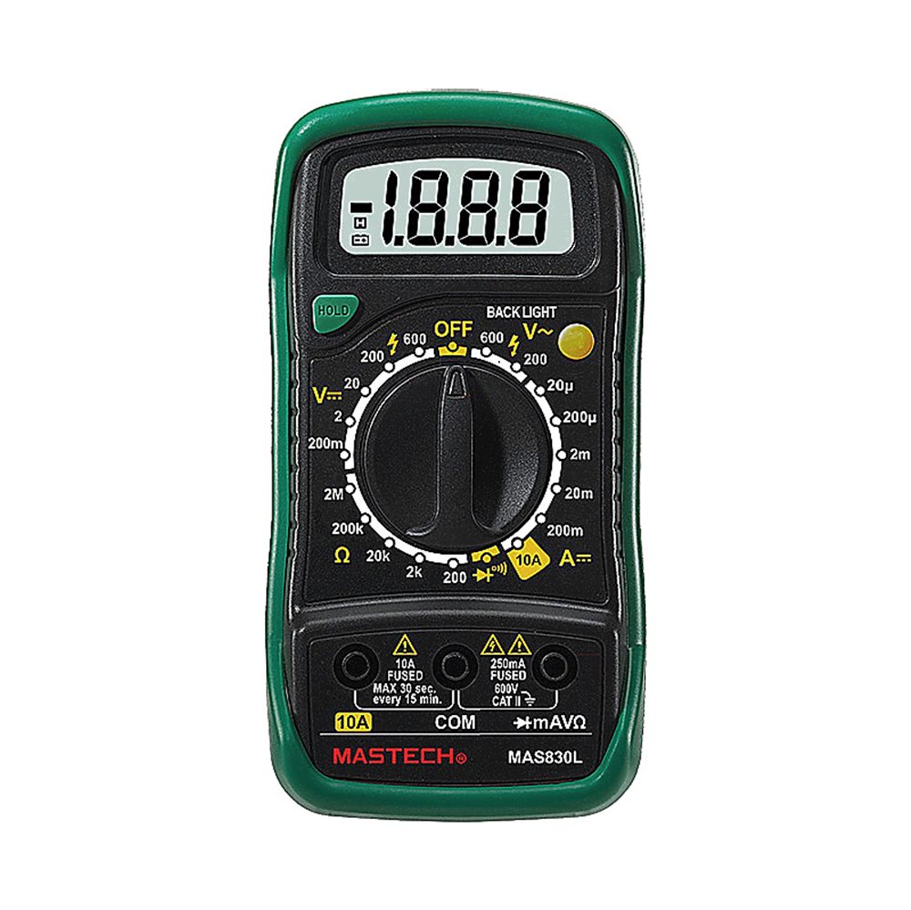 13-2007 - Портативный мультиметр MAS830L MASTECH