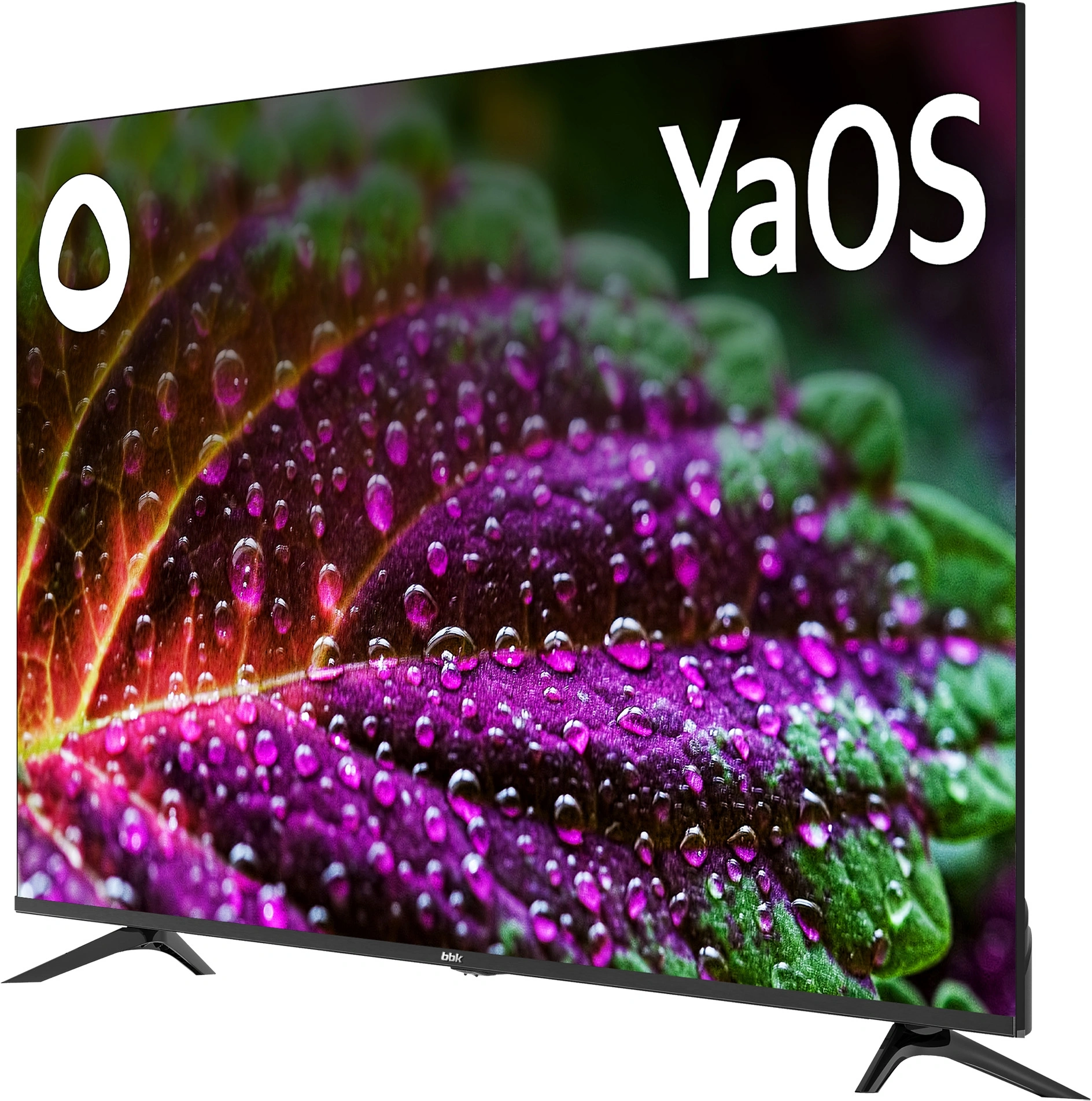 Телевизор QLED BBK 55" 55LED-8260/UTS2C (B) Frameless черный/черный 4K Ultra HD 60Hz DVB-T2 DVB-C DVB-S2 USB WiFi Smart TV