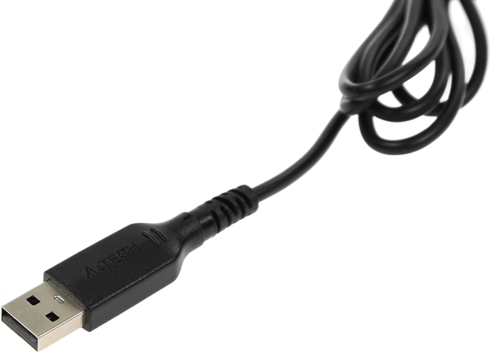 Клавиатура A4Tech KR-3 черный USB кабель 1.5м