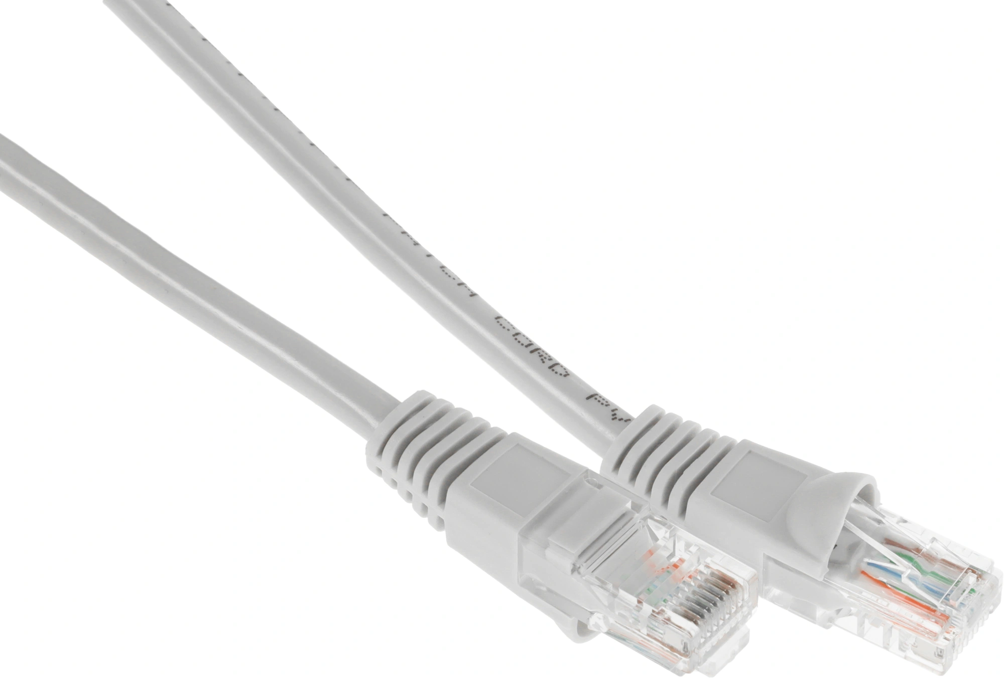 Патч-корд Buro UTP-5E-30M-G UTP 4 пары cat.5E CCA molded 30м серый RJ-45 (m)-RJ-45 (m)