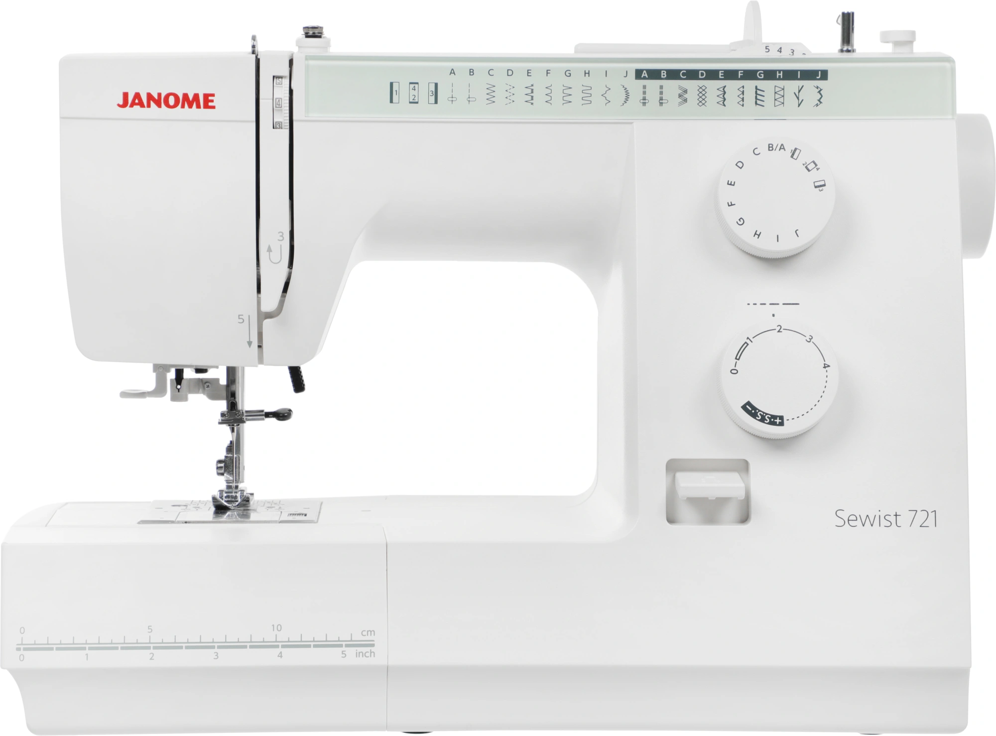 Швейная машина Janome Sewist 721 белый