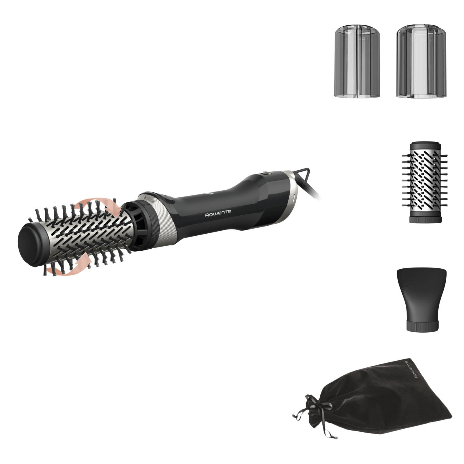 Фен-щетка Rowenta UB9530F0 1000Вт коричневый/золотистый (1830009250)