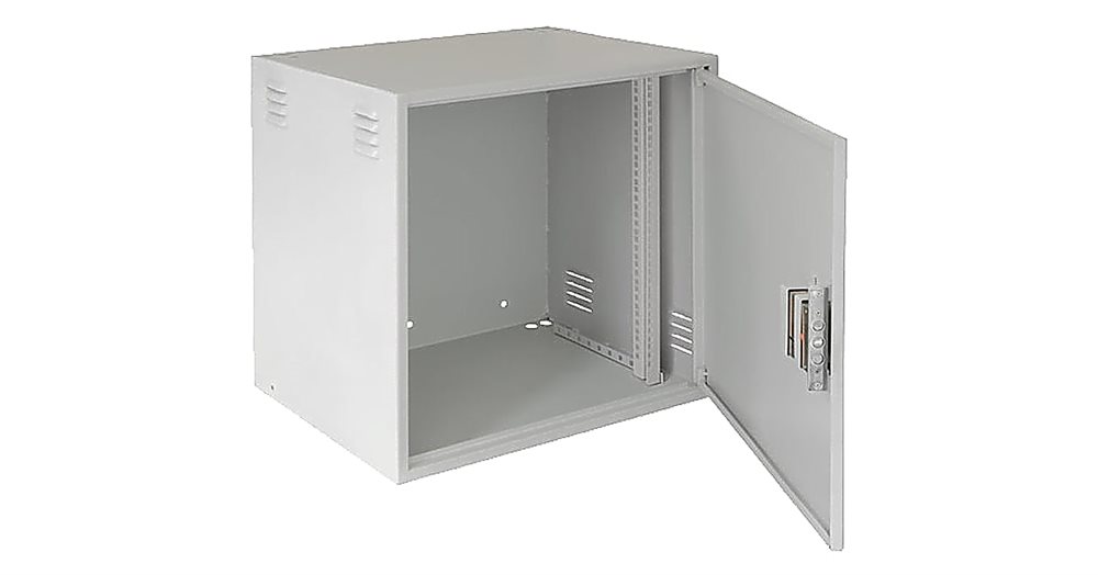 EC-WS-126045-GY Настенный антивандальный шкаф, 12U, Ш600хВ605хГ450мм, серый