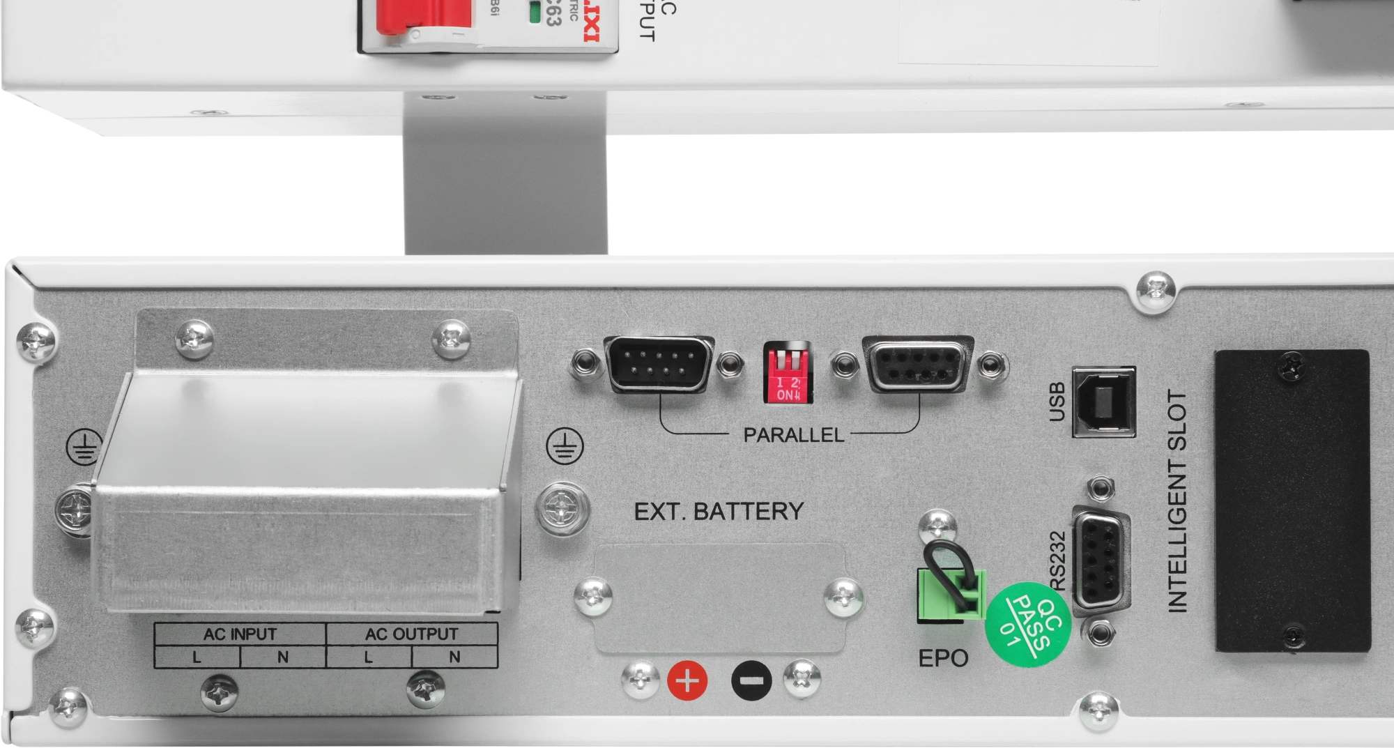Источник бесперебойного питания Ippon Na+ II RTA 6K 6000Вт 6000ВА белый