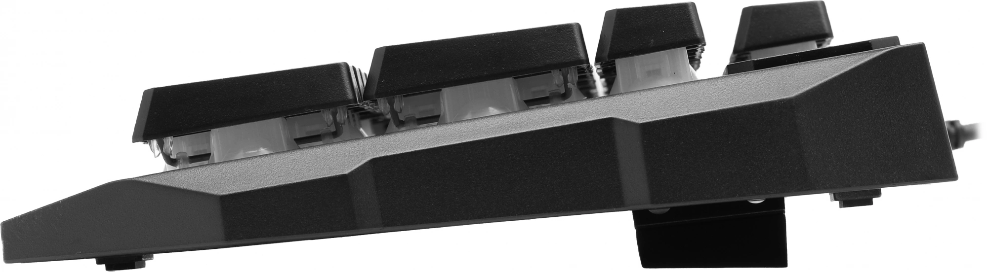 Клавиатура A4Tech B140N черный USB for gamer LED (подставка для запястий) кабель 1.8м