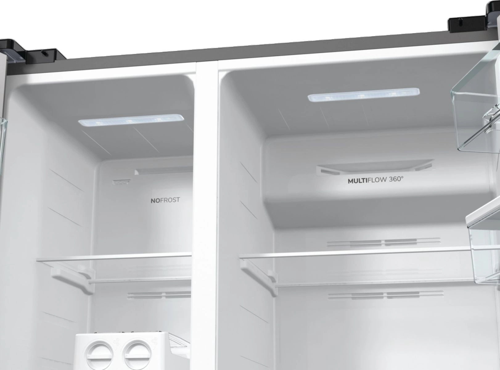Холодильник Gorenje NRR9185EAXLWD 2-хкамерн. серебристый мат. инвертер