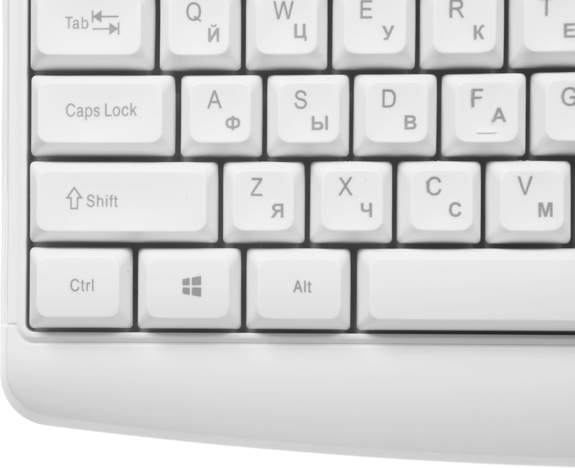 Клавиатура Acer OKW301 белый USB Multimedia (ZL.KBDCC.01B) кабель 1.8м