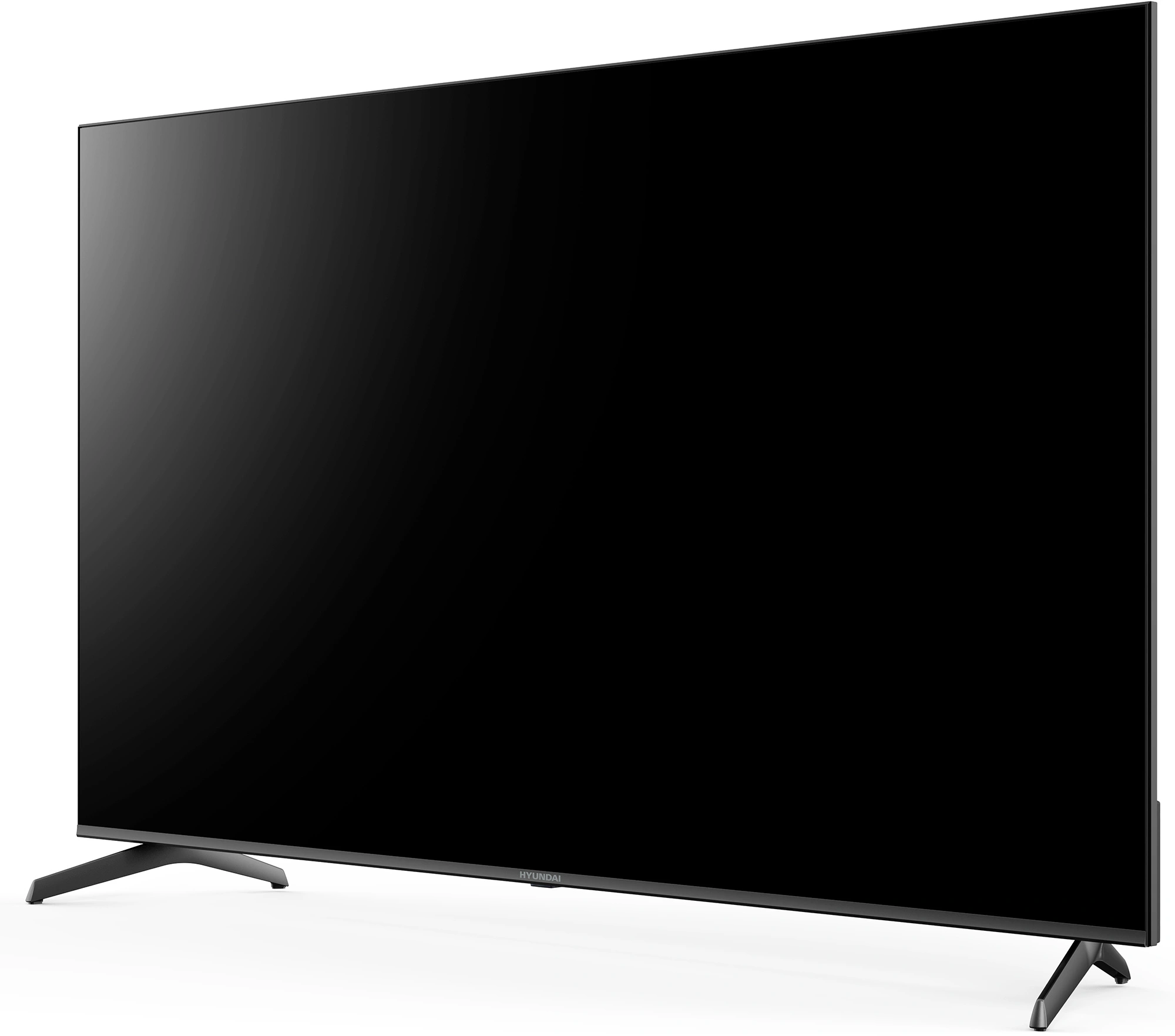 Телевизор LED Hyundai 75" H-LED75BU7006 Android TV Frameless черный 4K Ultra HD 60Hz DVB-T DVB-T2 DVB-C DVB-S DVB-S2 USB WiFi Smart TV