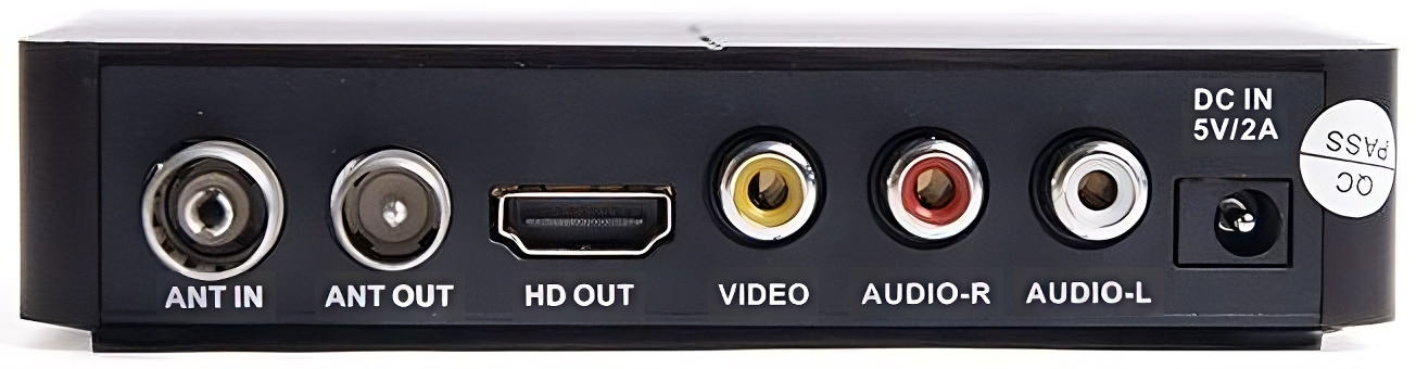 Ресивер DVB-T2 Сигнал Эфир HD-222 черный