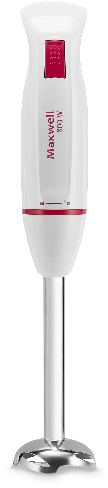 Блендер погружной Maxwell MW-1172 800Вт белый