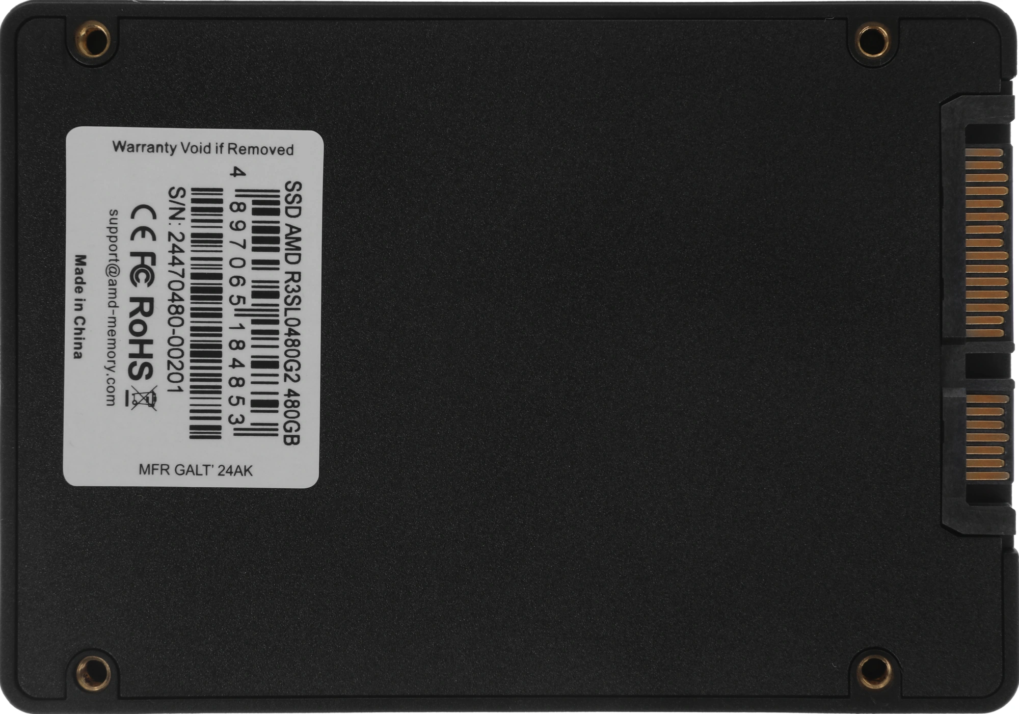 Накопитель SSD AMD SATA-III 480GB R3SL0480G2 Radeon R3 2.5"