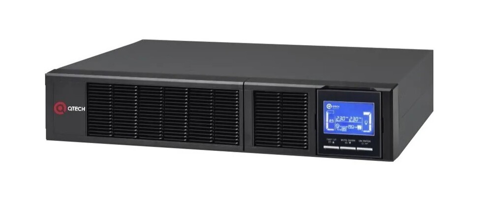 QPS-OLS-RT-3000-69HR - ИБП QTECH Online 3000ВА/3000Вт, серия Horizon OLS, Rack Tower, 2U, 6х9Ач