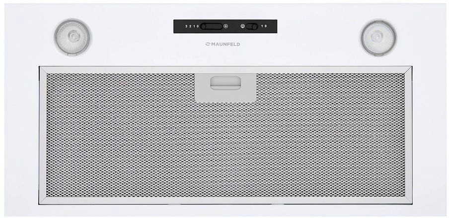 Вытяжка встраиваемая Maunfeld Crosby Light C 60 белый управление: ползунковое (1 мотор)