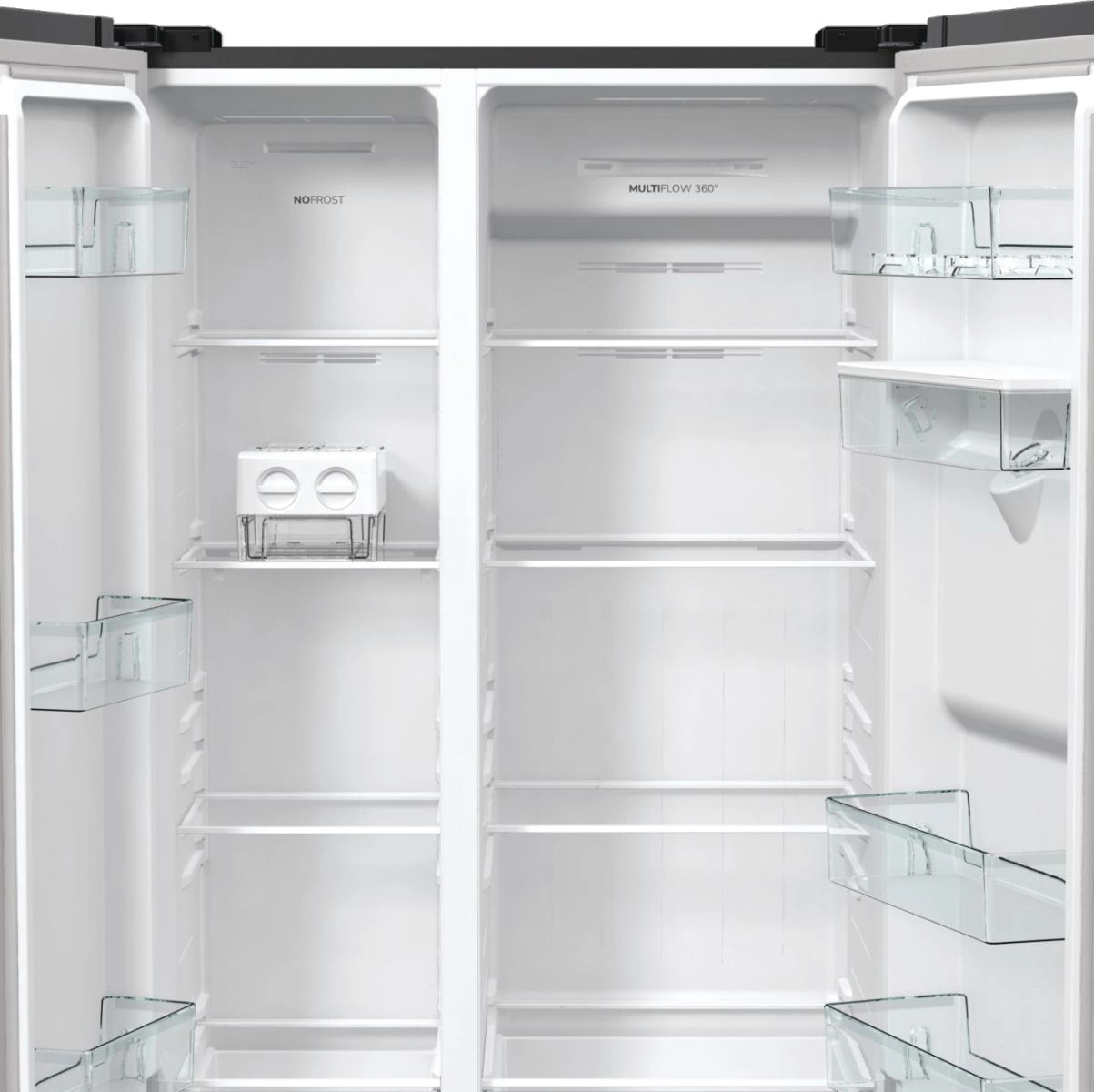 Холодильник Gorenje NRR9185EABXLWD 2-хкамерн. черный мат. инвертер