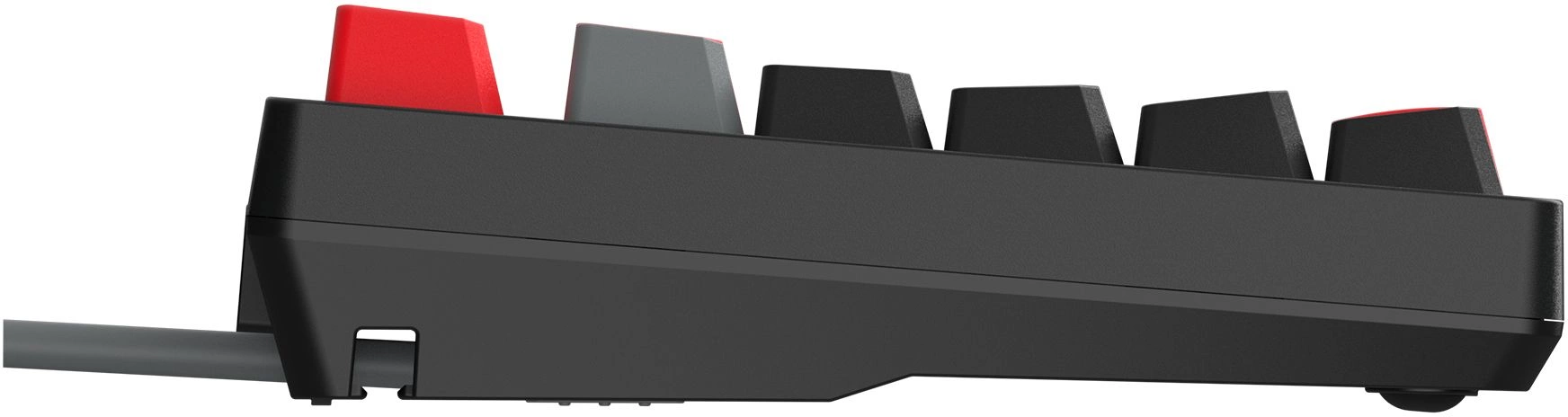 Клавиатура A4Tech S87 Energy механическая черный USB for gamer LED (S87 USB ENERGY RED) кабель 1.8м