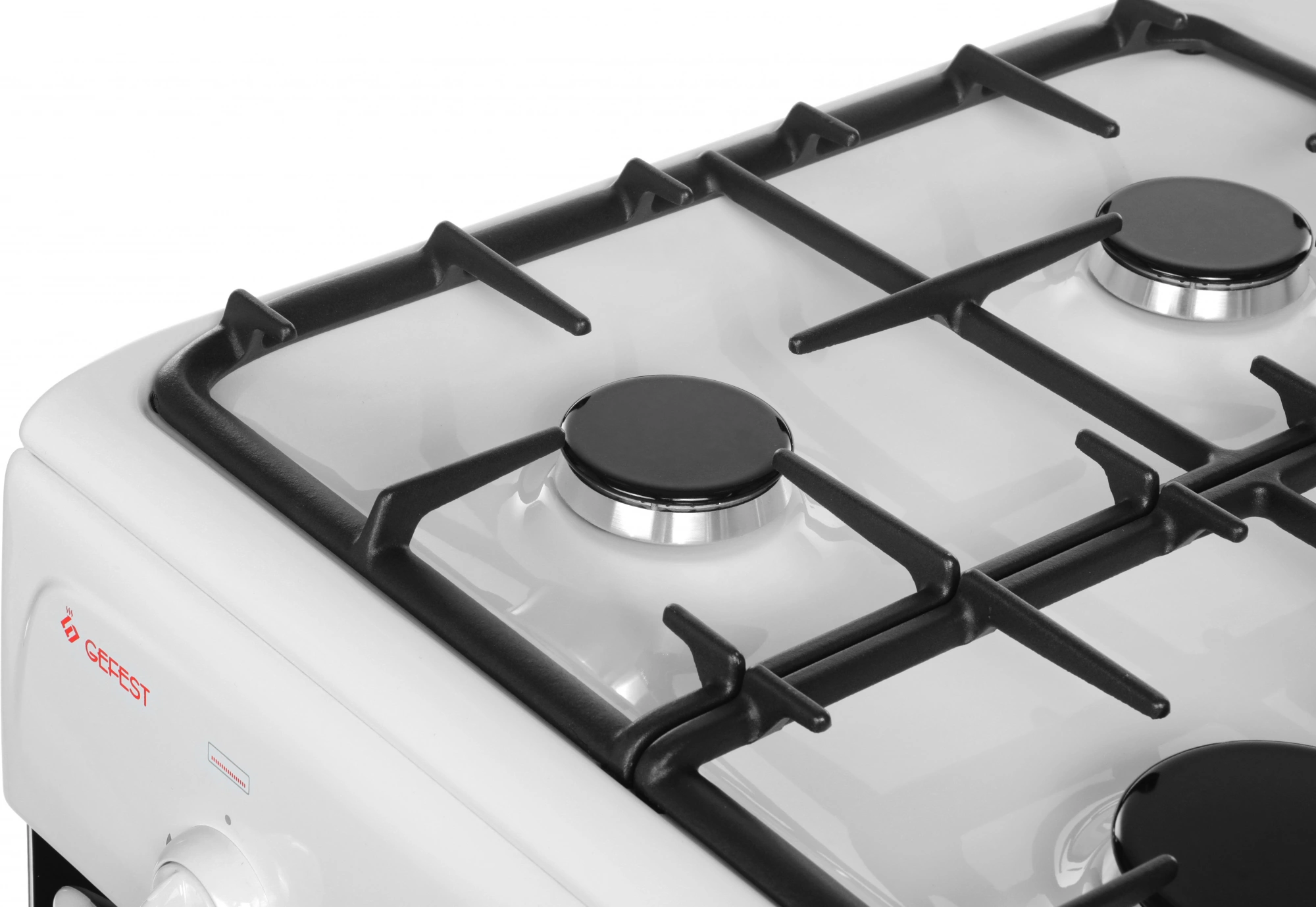 Плита Газовая Gefest CG 50М02 К73 белый (без крышки) реш.чугун