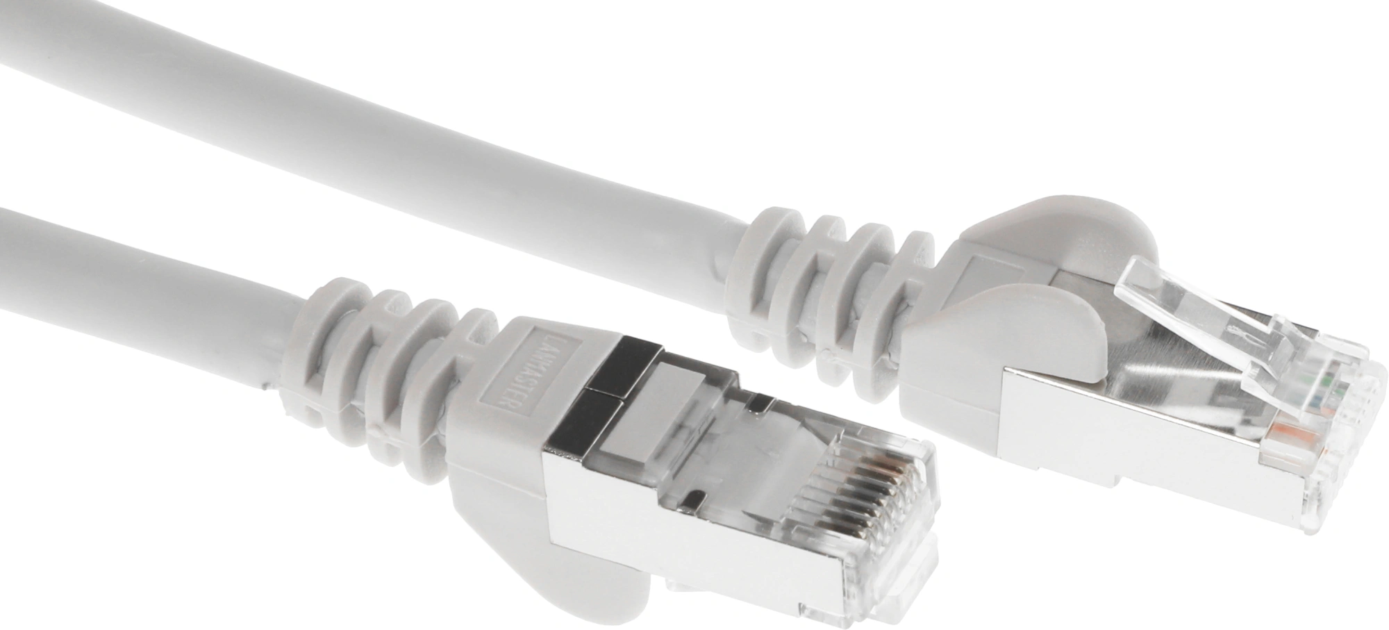 Патч-корд Lanmaster LAN-PC45/S6-3.0-GY FTP RJ-45 вил.-вилка RJ-45 кат.6 3м серый LSZH (уп.:1шт)