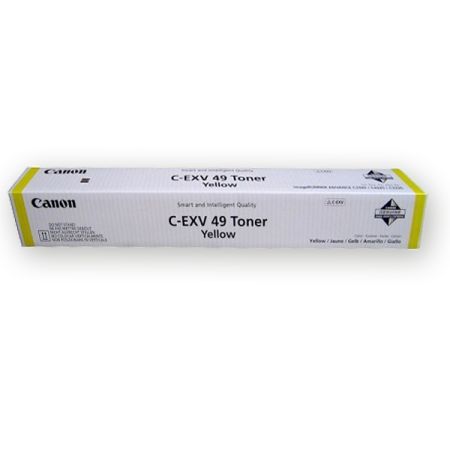 Картридж лазерный Canon C-EXV49Y 8527B002 желтый для Canon
