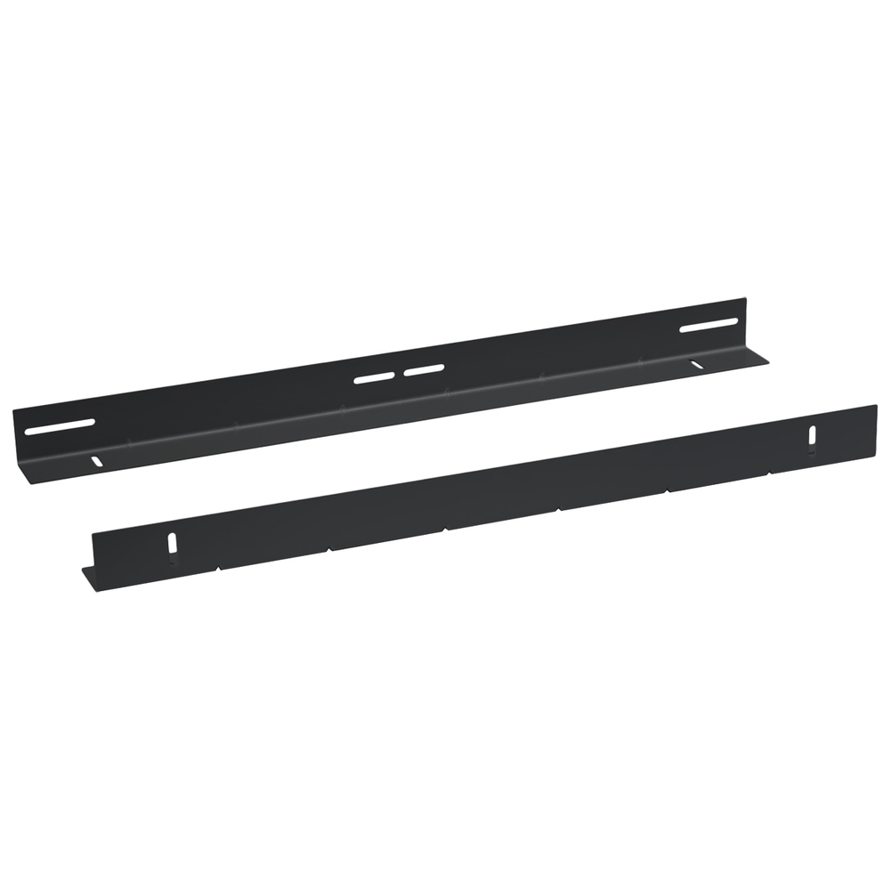 Cabeus JH05-10-100KG-BK - Направляющие в шкаф глубиной 1000мм для установки серверного оборудования, пара, усиленные до 100кг, цвет черный (RAL 9004)