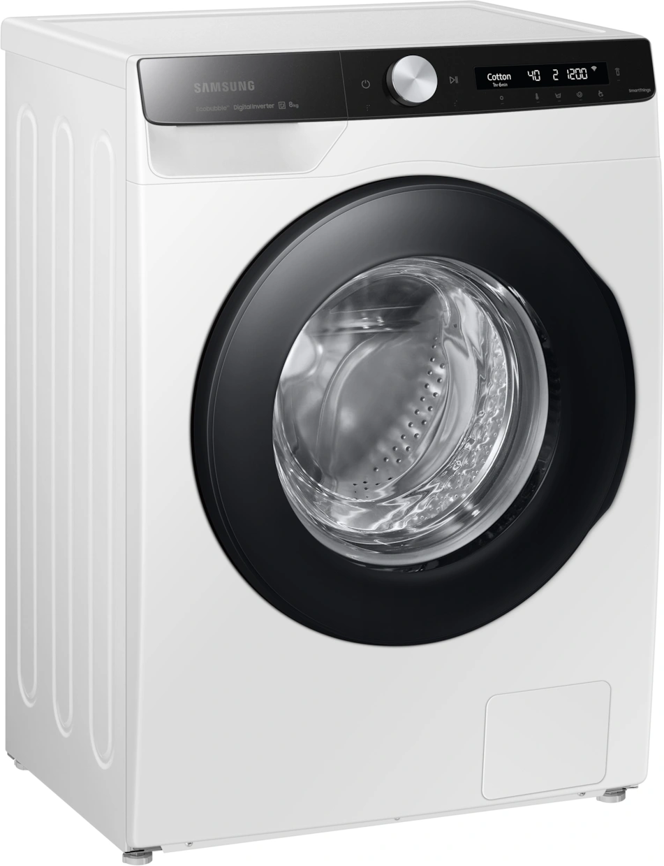 Стиральная машина Samsung WW80AG6S28AELP класс: A загр.фронтальная макс.:8кг белый инвертор