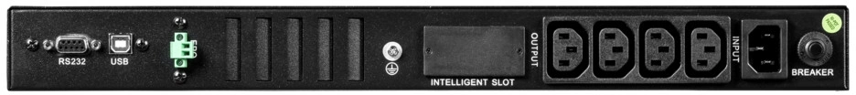 Источник бесперебойного питания Systeme Electriс SMT SMTSE1000RMI2U 720Вт 1000ВА черный