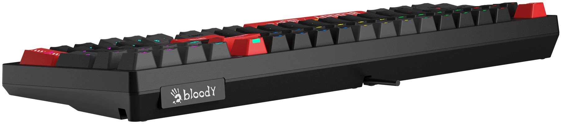 Клавиатура A4Tech S98 механическая красный/красный USB for gamer LED (S98 RED) кабель 1.8м