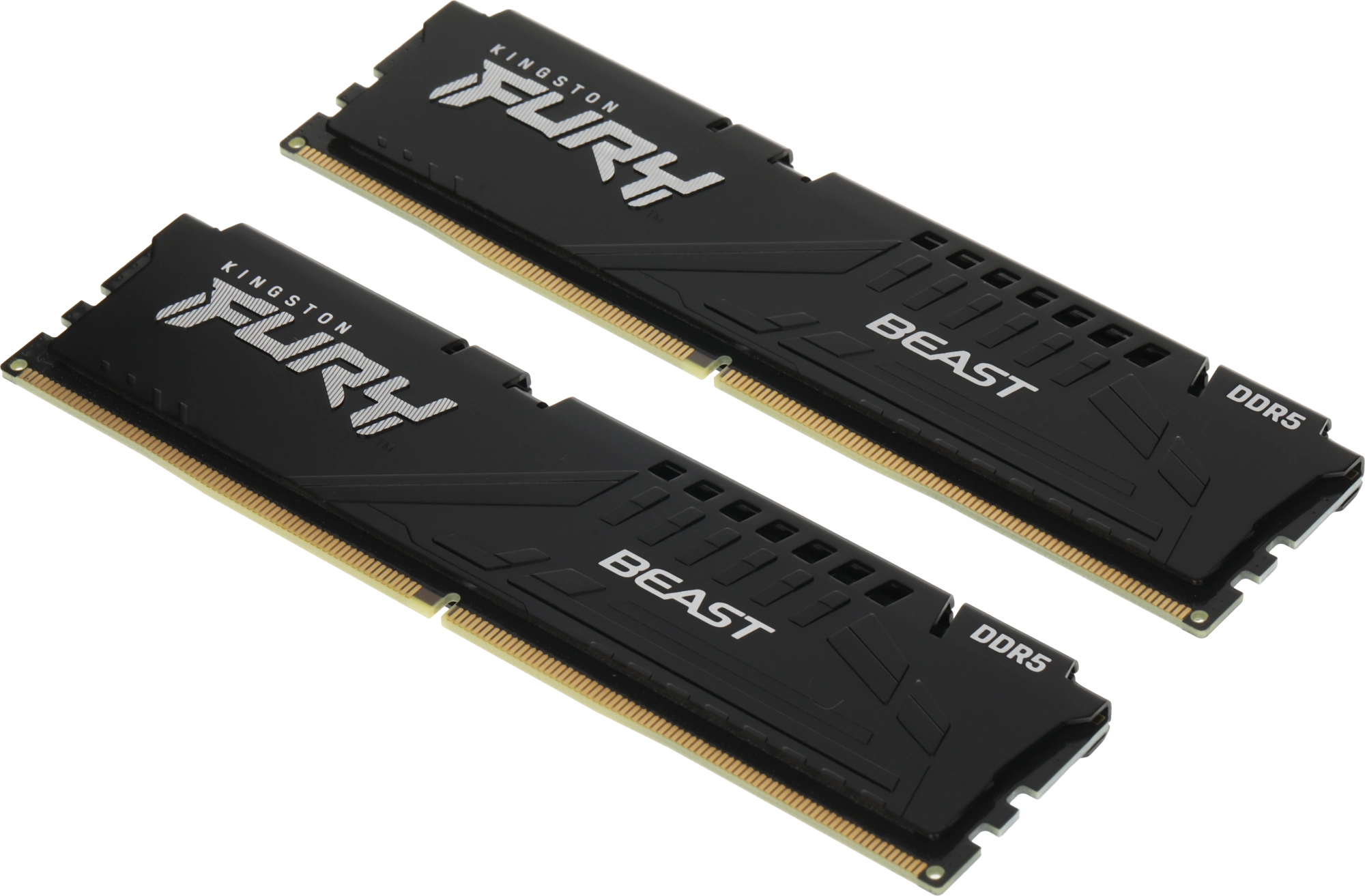 Память DDR5 2x32GB 5200MHz Kingston KF552C40BB2K2-64 Fury Beast Black Expo RTL Gaming PC5-41600 CL40 DIMM 288-pin 1.25В dual rank с радиатором Ret