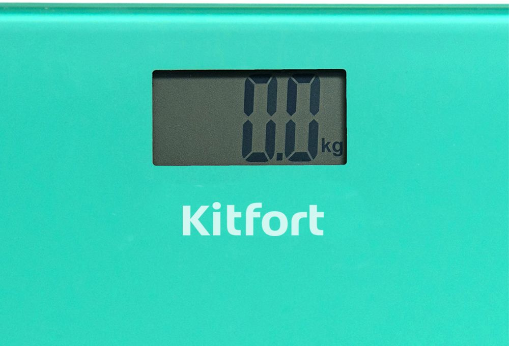 Весы напольные электронные Kitfort КТ-804-1 макс.150кг зеленый