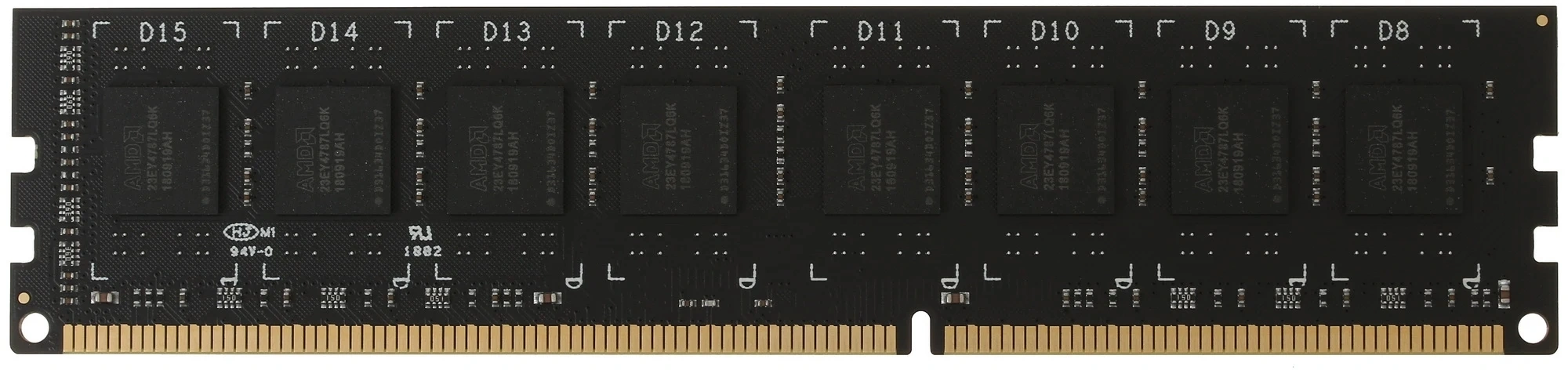 Память DDR3L 8Gb 1600MHz AMD R538G1601U2SL-U RTL PC3-12800 CL11 DIMM 240-pin 1.35В Ret
