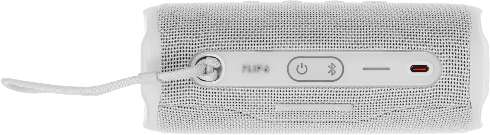 Колонка порт. JBL Flip 6 белый 30W 1.0 BT 10м 4800mAh (JBLFLIP6WHT)