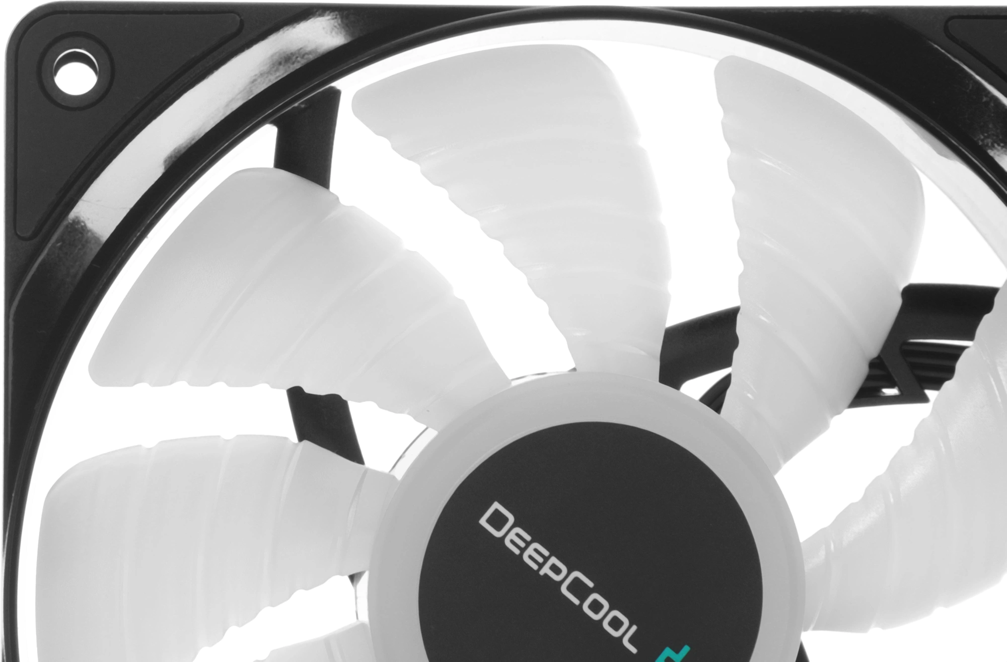 Вентилятор для корпуса Deepcool RF120 FS RGB 120х120x25 черный 4-pin 27дБ (DP-FLED3-RF120-FS) Ret