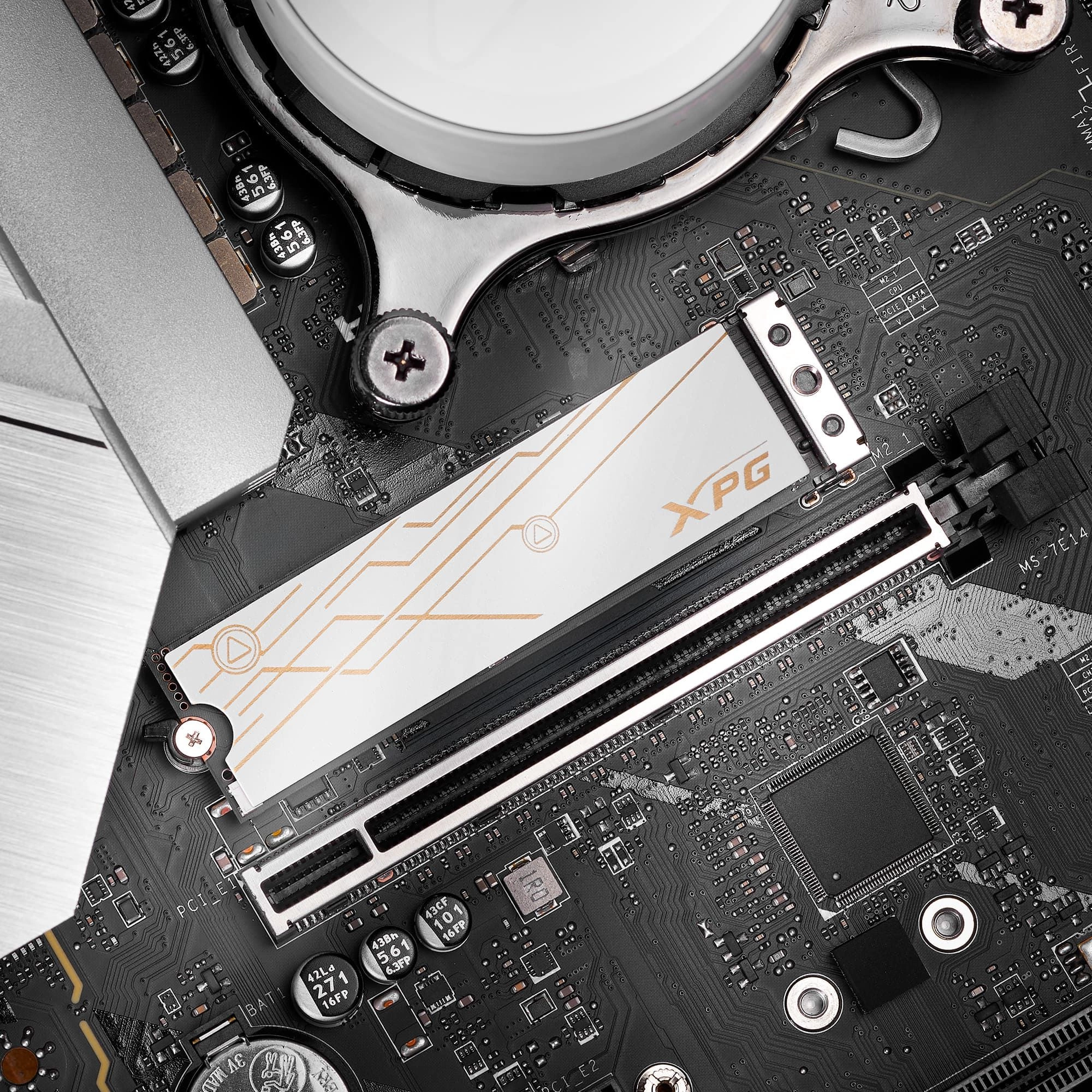 Накопитель SSD A-Data PCIe 5.0 x4 1TB SMAR-980B-1TCS Mars 980 Blade M.2 2280
