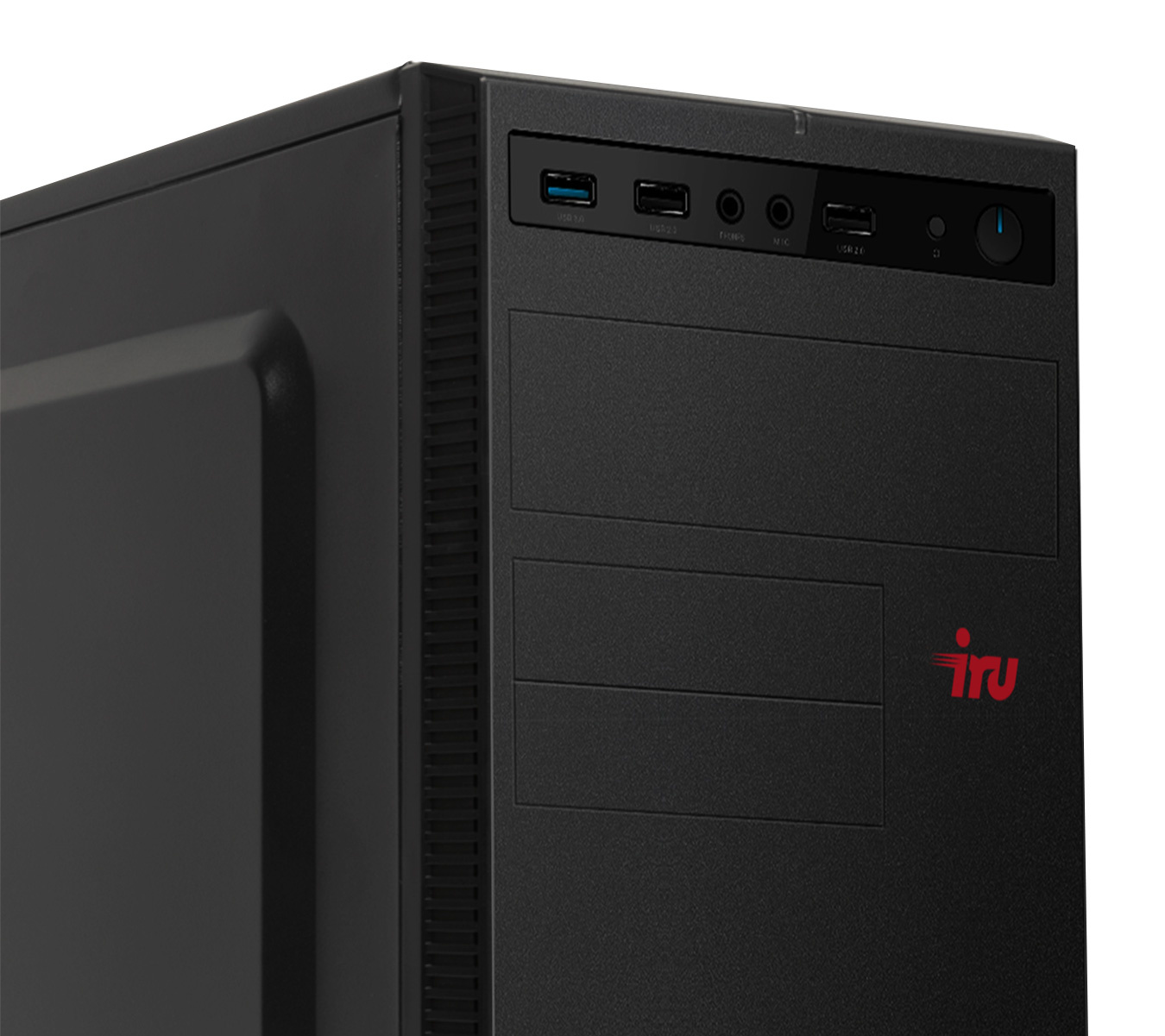 ПК IRU Home 310H5SE MT i3 10105 (3.7) 8Gb SSD240Gb UHDG 630 Windows 11 Pro 64 GbitEth 400W черный (RUS) (1927119)