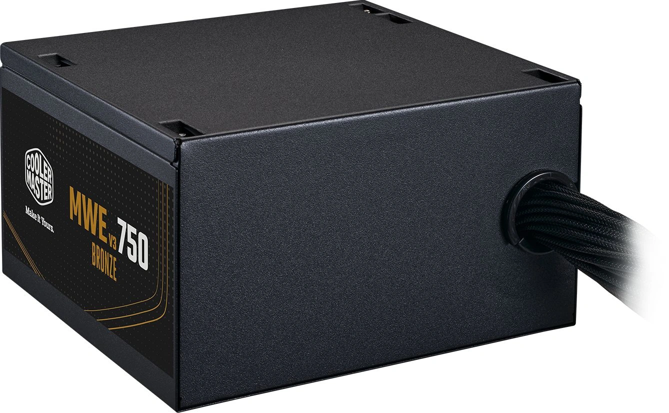 Блок питания Cooler Master ATX 750W MWE Bronze V3 Gen.5 80+ bronze 24pin APFC 120mm fan 6xSATA RTL