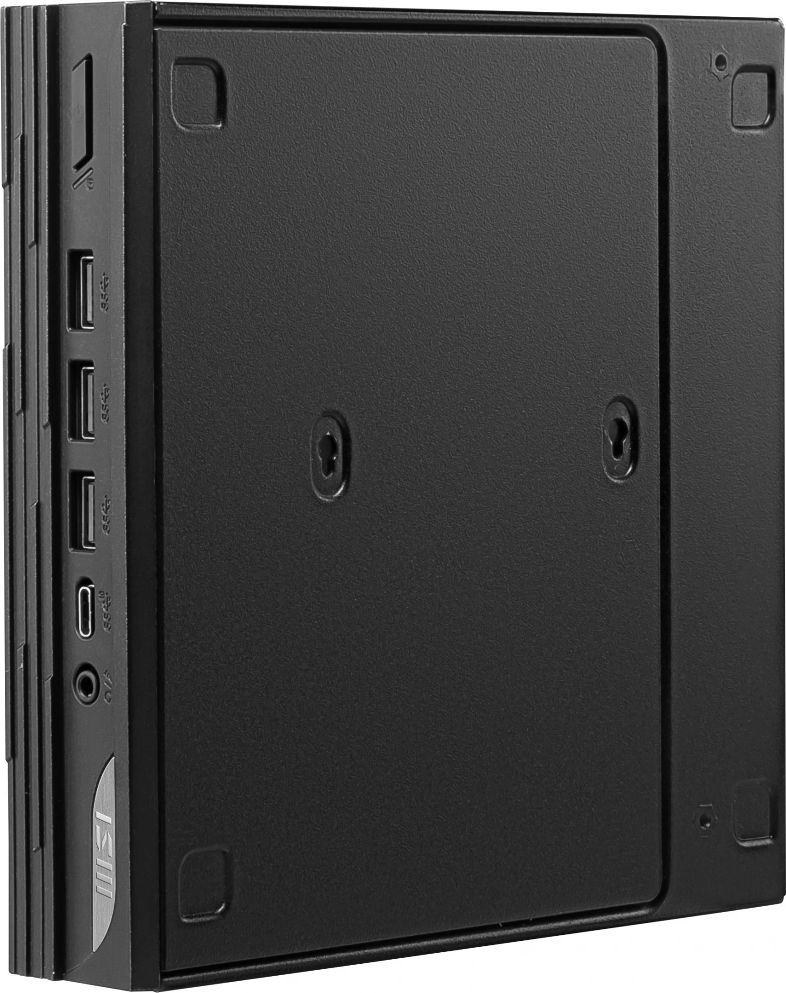 Неттоп MSI Pro DP10 12M-203RU i5 1235U (1.3) 16Gb SSD512Gb Iris Xe Windows 11 Pro 2.5xGbitEth WiFi BT 120W черный (9S6-B0A621-203)