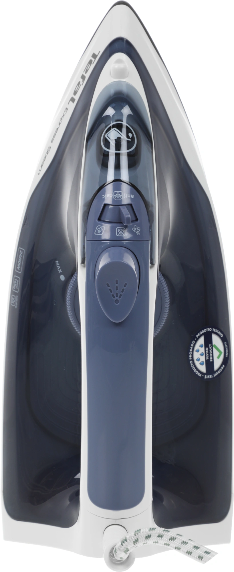 Утюг Tefal FV2837E0 2400Вт синий/белый