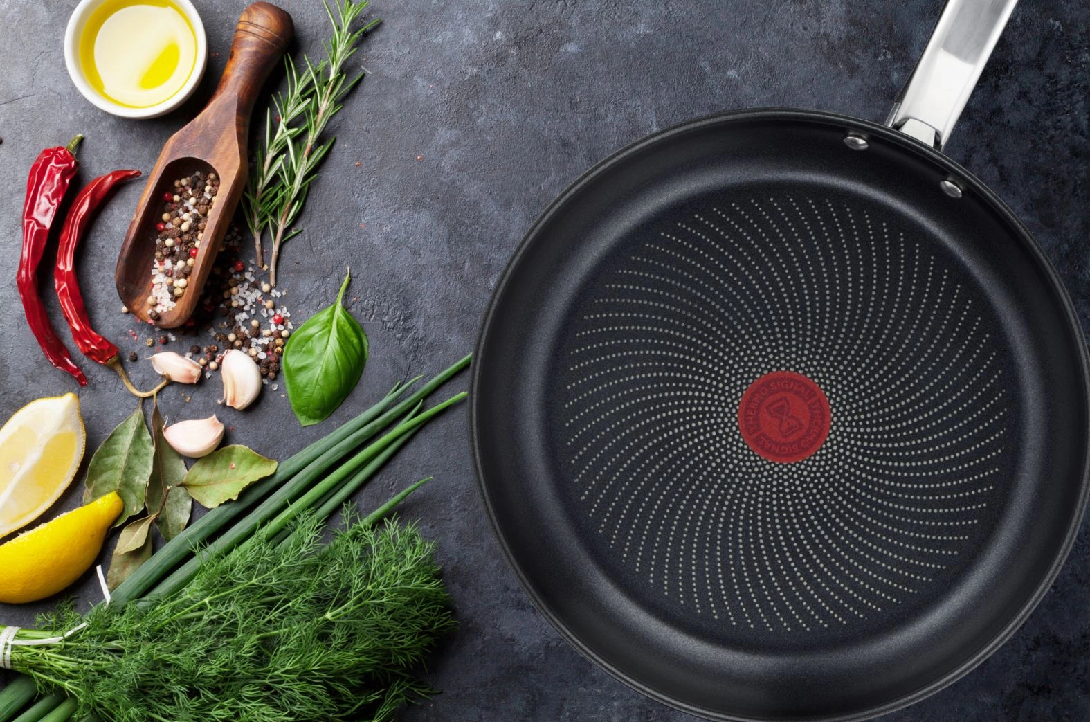 Сковорода Tefal Intuition B8170644 круглая 28см покрытие: Titanium ручка несъемная (без крышки) стальной (2100125771)