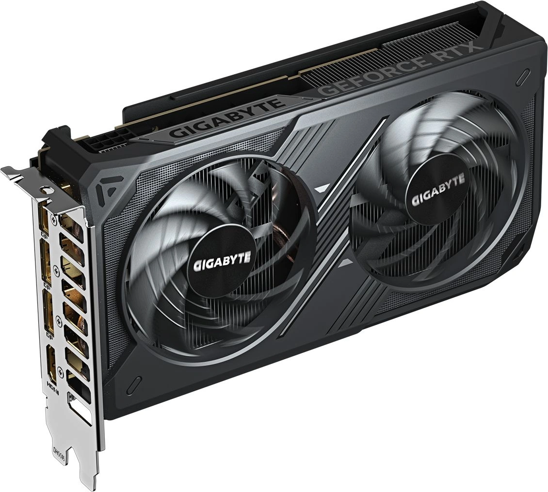 Видеокарта Gigabyte PCI-E 5.0 GV-N5060WF2MAX OC-8GD 1.0 NVIDIA GeForce RTX 5060 8Gb 128bit GDDR7 2512/28000 HDMIx1 DPx3 HDCP Ret