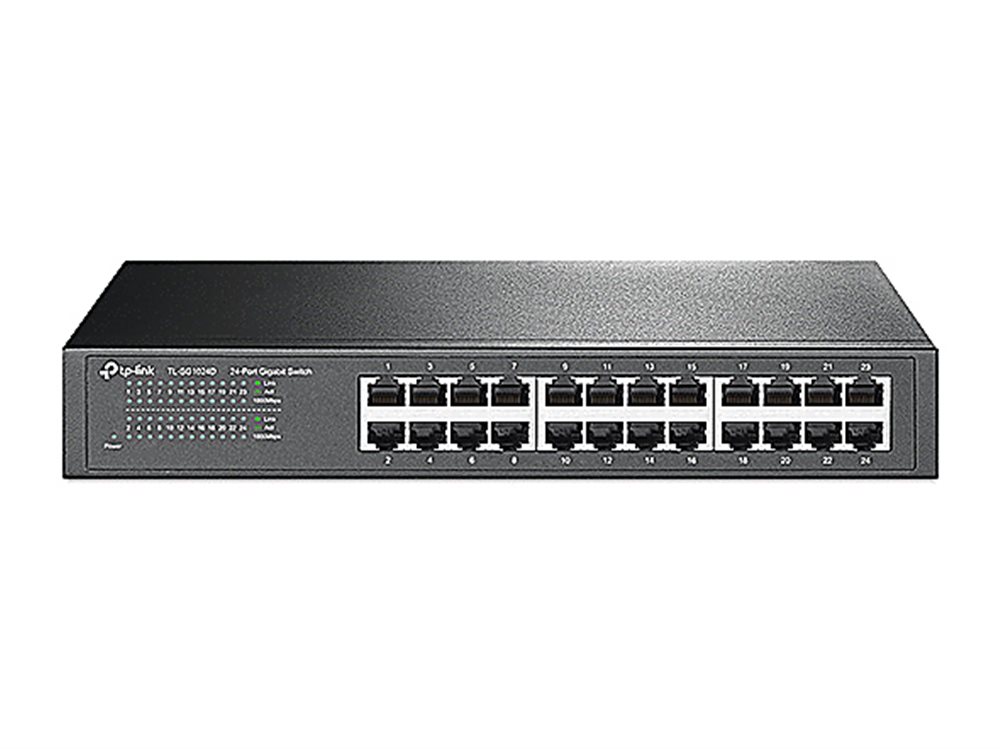 Коммутатор TP-Link TL-SG1024D 24-port gigabit switch 10/100/1000Mbps